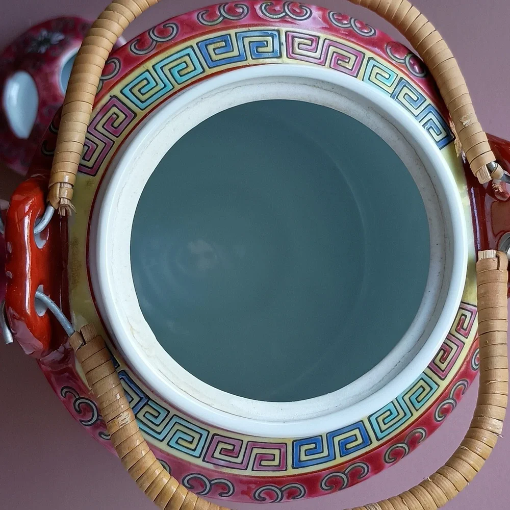 Chinese Famille Tea Set - Picture 9 of 14